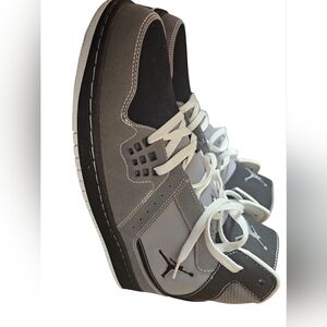 Men's Gray and Black Sneakers